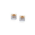 Diamond Square Stud Earrings,,hi-res 