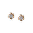 Diamond Snowflake Elegance Earrings 