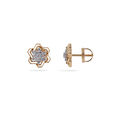 Diamond Snowflake Elegance Earrings 2