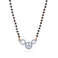 Diamond Circular Motif Mangalsutra 