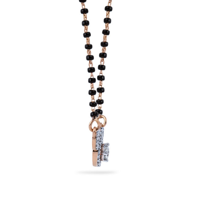 Diamond Circular Motif Mangalsutra 2