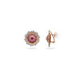Ruby Radiance Gold Earrings,,hi-res 2