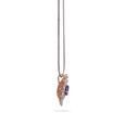 Tanishq Gold Pendant and Earrings Set 3