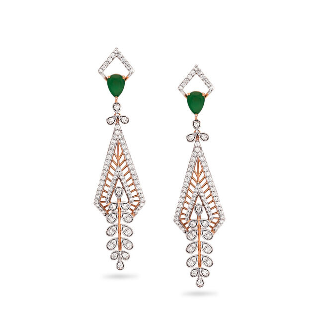 Delicate Rose Gold Meadow Drops,,hi-res 