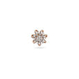 Graceful Petal Halo Rose Gold Ring,,hi-res 