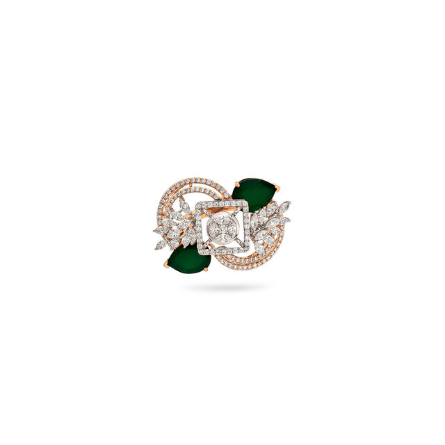 Diamond Rose Serenity Ring,,hi-res 