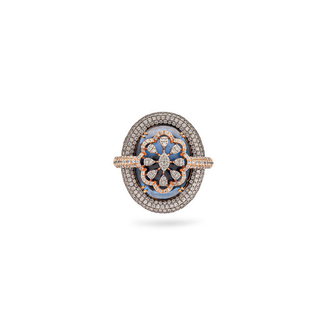 Blue Oasis Diamond Ring,,hi-res 