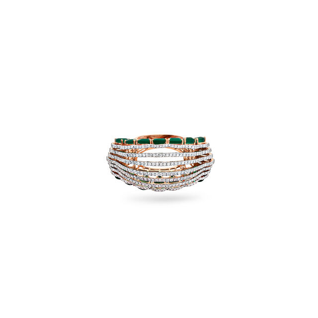 Serene Layers Diamond Ring,,hi-res 