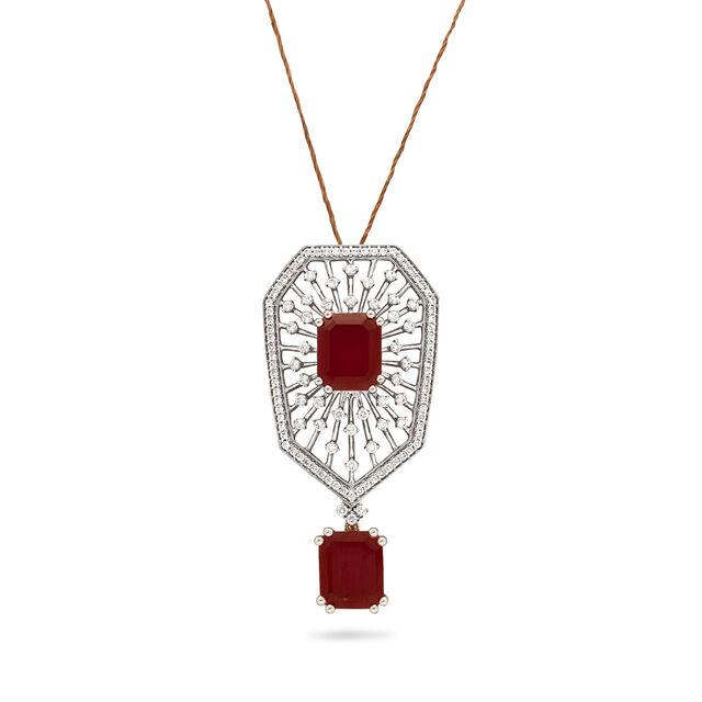 Scarlet Essence Diamond Pendant,,hi-res 