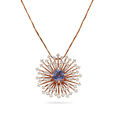 Ethereal Blue Blossom Diamond Pendant,,hi-res 