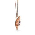 Ethereal Blue Blossom Diamond Pendant,,hi-res 2