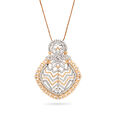 Captivating Diamond and Gold Pendant,,hi-res 