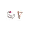 Stellar Crescendo Gold Earrings,,hi-res 2