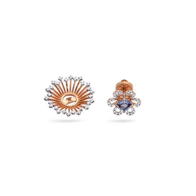 Enchanting Blossoms Gold Earrings,,hi-res 4