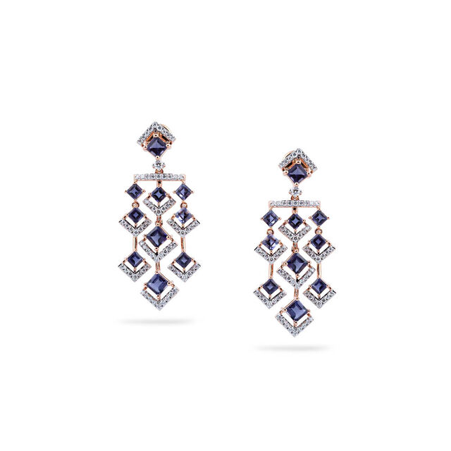 Cascading Sky Drop Earrings,,hi-res 