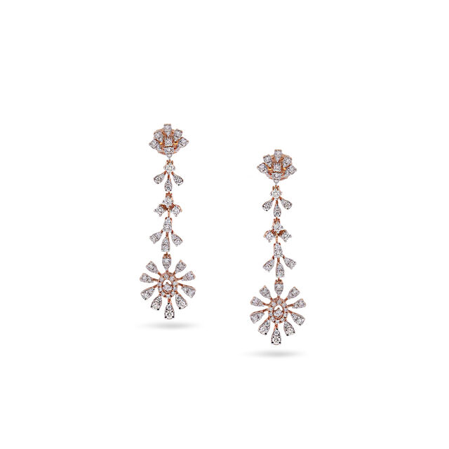Tiered Radiance Drop Earrings 