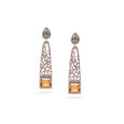 Floral Midnight Drop Earrings,,hi-res 