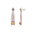 Floral Midnight Drop Earrings,,hi-res 2