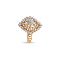 Radiant Tiered Halo Ring 