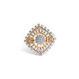 Radiant Tiered Halo Ring 2