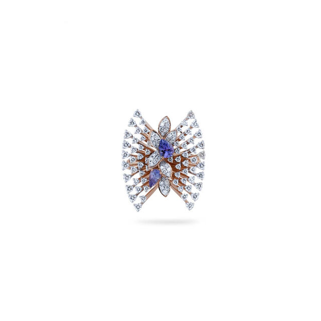 Blossom of Twilight Cocktail Ring,,hi-res 