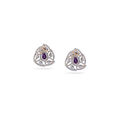 Leafy Elegance Stud Earrings,,hi-res 