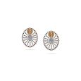 Starlight Orb Gold Studs 