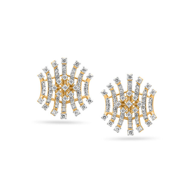 Cluster Arc Gold Studs 