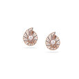 Seashell Elegance Pearl Earrings,,hi-res 