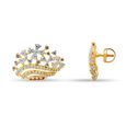 Floral Symphony Gold Earrings 2