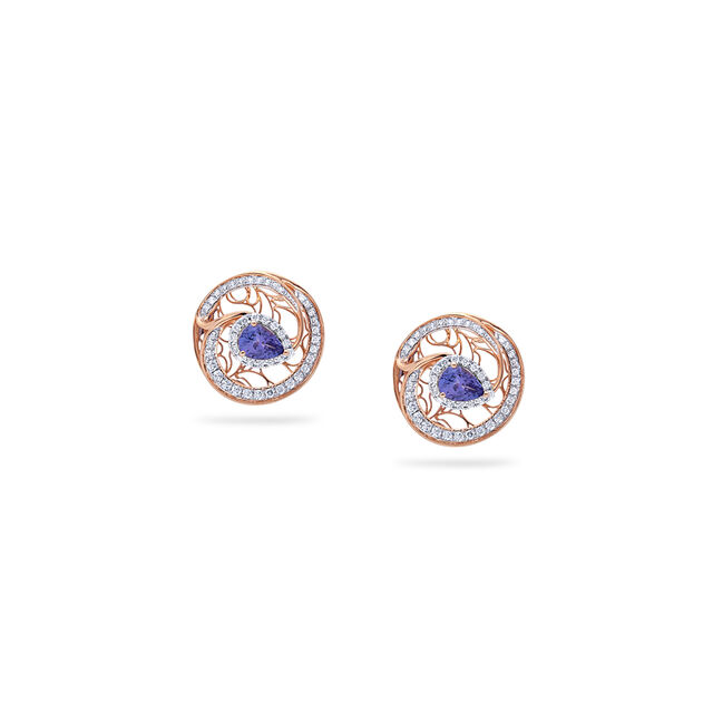 Enchanting Circular Earrings,,hi-res 