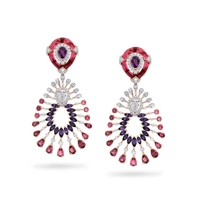 Rose Gold Carnival Pear Drops,,hi-res 