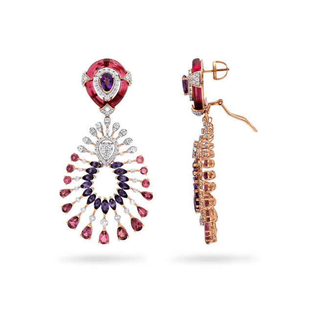 Rose Gold Carnival Pear Drops,,hi-res 3