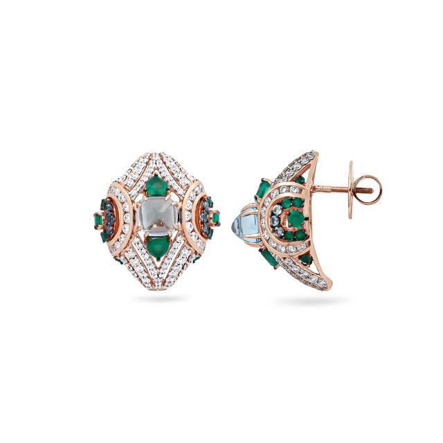 Diamond Gala Stud Earrings,,hi-res 2