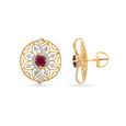 Intricate Filigree Statement Studs 2