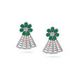 Fan Drop Tiered Earrings 