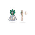 Fan Drop Tiered Earrings 2