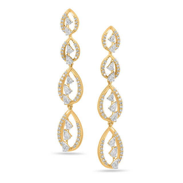 Ethereal Grace Drop Earrings 