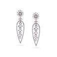Delicate Leaf Drop Earring 