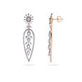 Delicate Leaf Drop Earring 2
