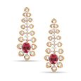 Ornate Filigree Dangle Earrings 