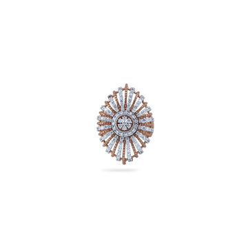Sunburst Sparkle Diamond Ring