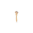 Graceful Leaf Inspired Diamond and Gold Ring,,hi-res 2