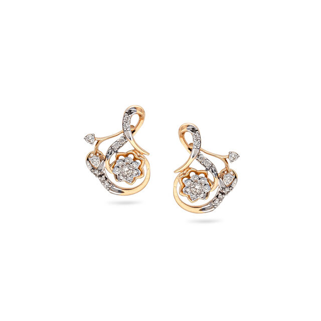 Swan Dance Stud Earrings,,hi-res 