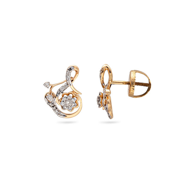 Swan Dance Stud Earrings,,hi-res 2
