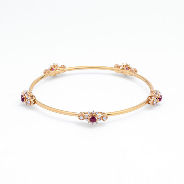 Crimson Petal Bangle,,hi-res 