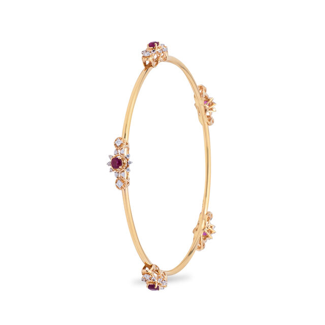 Crimson Petal Bangle,,hi-res 2