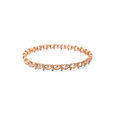 Rose Gold Vine Bangle,,hi-res 