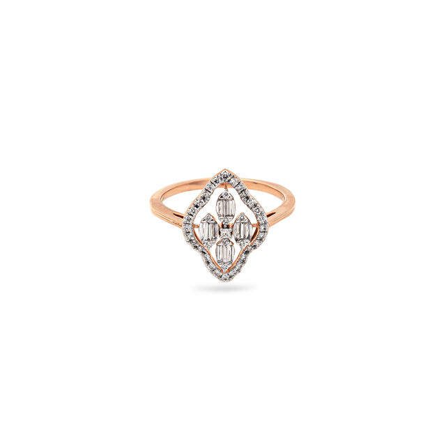 Rose Petal Halo Ring,,hi-res 