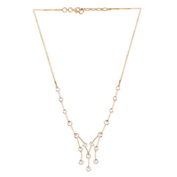 Tanishq 18KT Diamond Necklace for Women